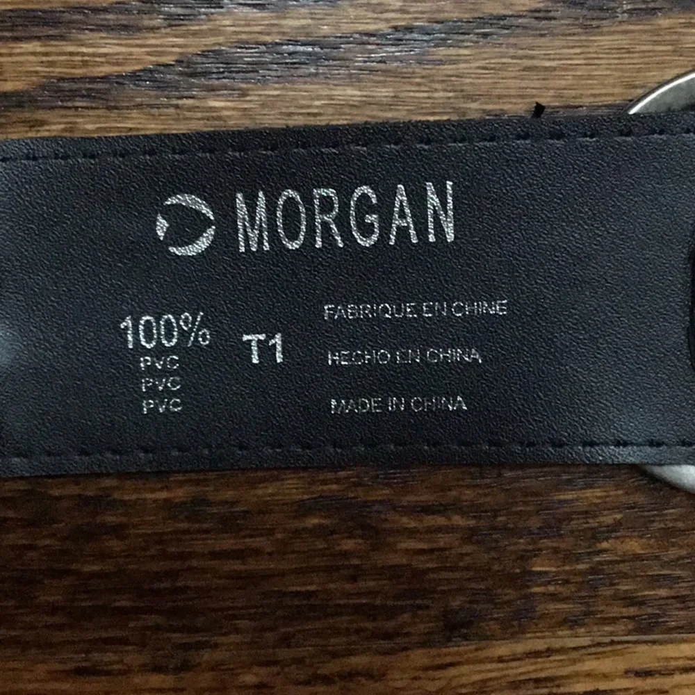 Morgan Black Rhinestones Stud Belt - Picture 3 of 7